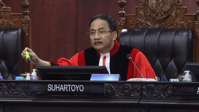 Ketua Mahkamah Konstitusi (MK), Suhartoyo.
