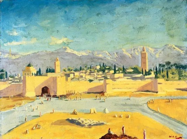 Tableau représentant Marrakech 