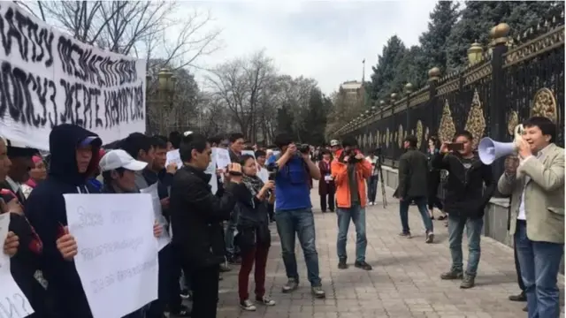 Ошол маалдагы нааразылык акцияларынын бири