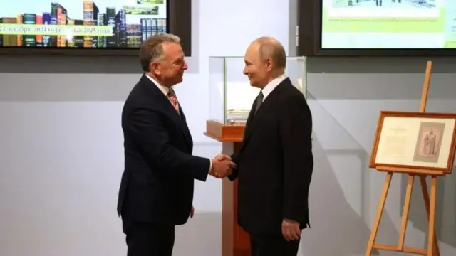 Стив Уиткофф ва Президент Путин