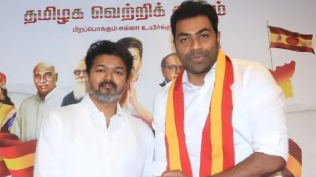 ஆதவ் அர்ஜுனா: திமுக-வில் அரசியலை தொடங்கியவர் விஜய் உடன் இணைந்தது எப்படி? - BBC News தமிழ்