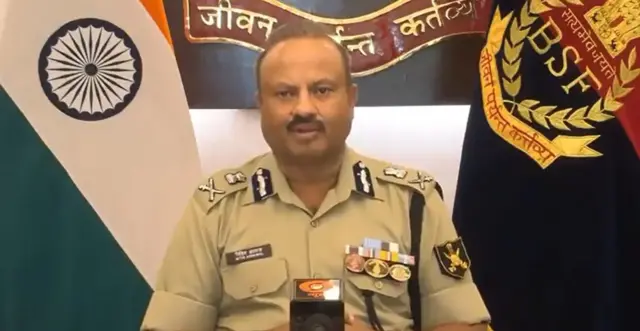 बीएसएफ़ के महानिदेशक नितिन अग्रवाल 