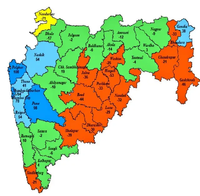 राज्यातील हवामानाची स्थिती