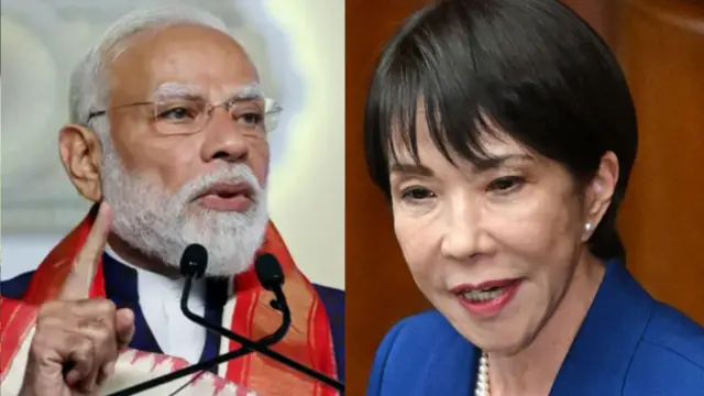 भारत और जापान के प्रधानमंत्री