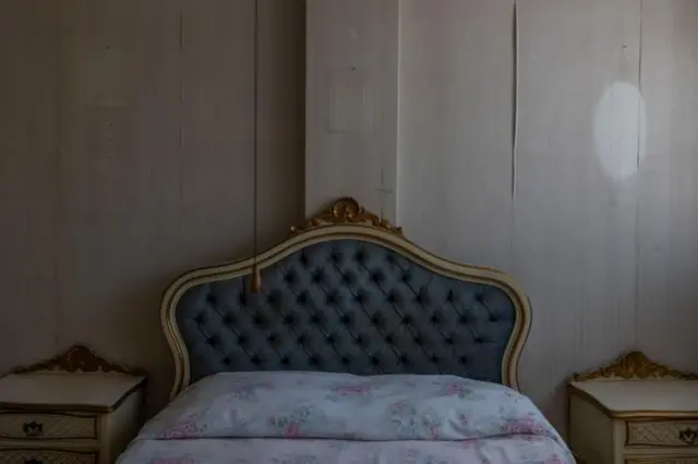 L'appartement vide d'un migrant qui a embauché Mairín, le 18 mars 2022 à Caracas.