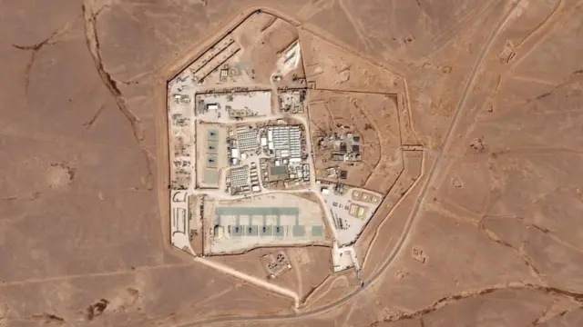 La Torre 22 en el noreste de Jordania.