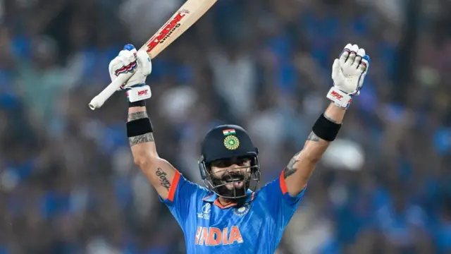 ম্যাচ-জেতানো সেঞ্চুরির পর ভিরাট কোহলি