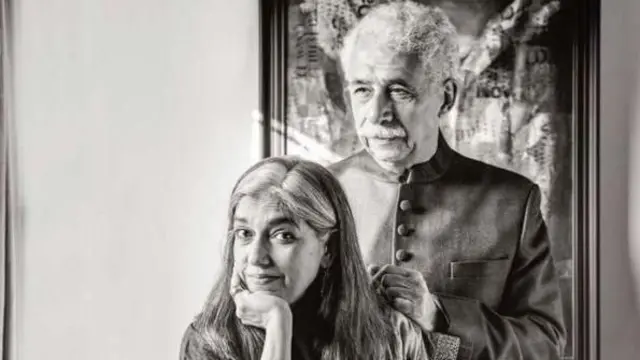 नसीरुद्दीन शाह आणि त्यांची दुसरी पत्नी रत्ना पाठक