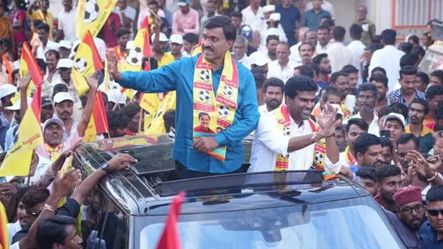 ఎన్నికల ప్రచారంలో గాలి జనార్దన్ రెడ్డి