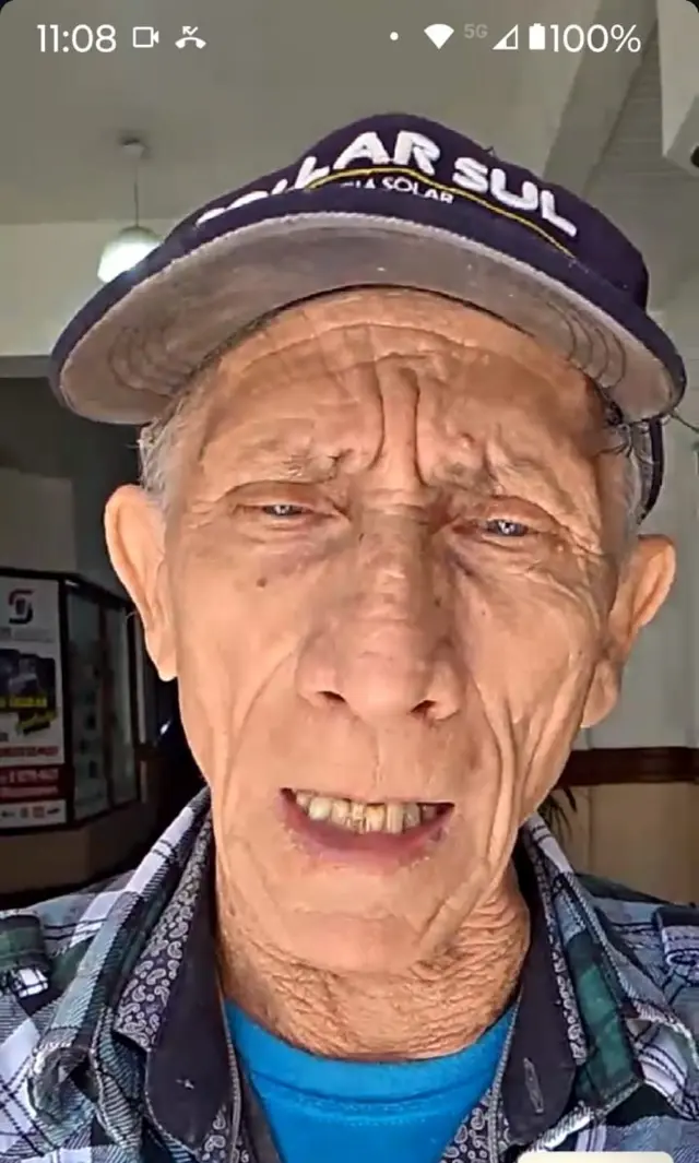 Olímpio Lisboa, 74 anos, único descendente a falar