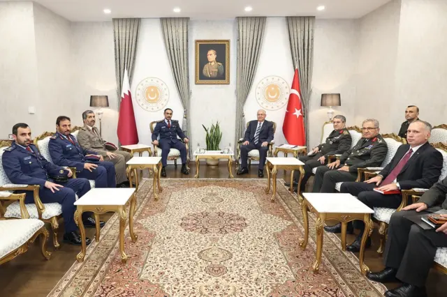 Millî Savunma Bakanı Yaşar Güler 4 Eylül'de Ankara'da Katar Genelkurmay Başkanı Korgeneral Jassim Bin Muhammed Al Mannai ve Katar Kara Kuvvetleri Komutanı Tümgeneral Jassim Mohammed Al-Attiyah’ı kabul etmişti