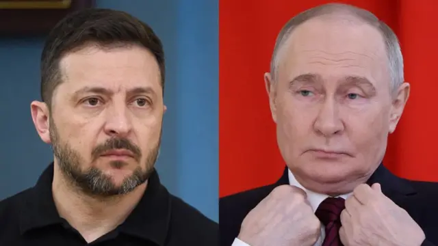 झेलेन्स्की आणि पुतिन