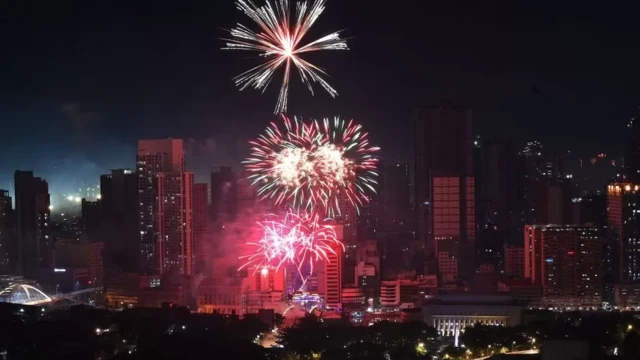 Rizal Park in Manila, in the Philippines