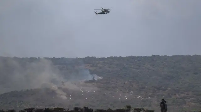 Mu gace k'umukenke n'ibito bigufi gafatanye na Parike y'Akagera niho iyi myitozo ibera