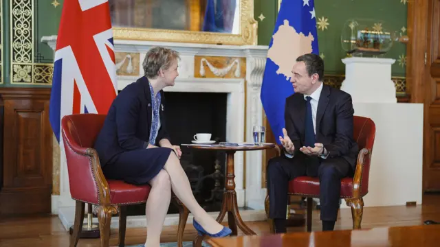 Kosovski premijer Aljbin Kurti u Londonu