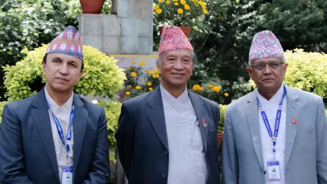 केशरजंग बराल, खड्ग केसी र केदार रिजाल 