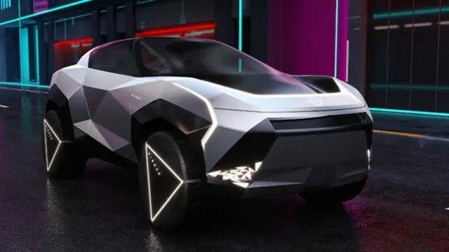 کانسپت هایپرپانک با الهام از اوریگامی یا هنر ژاپنی کاغذ و تا طراحی شده است