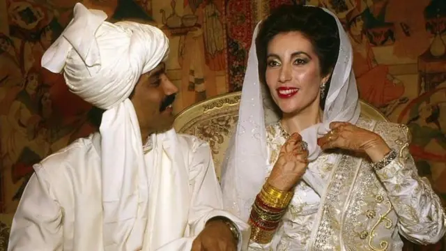 আসিফ আলী জারদারি ও বেনজীর ভুট্টো