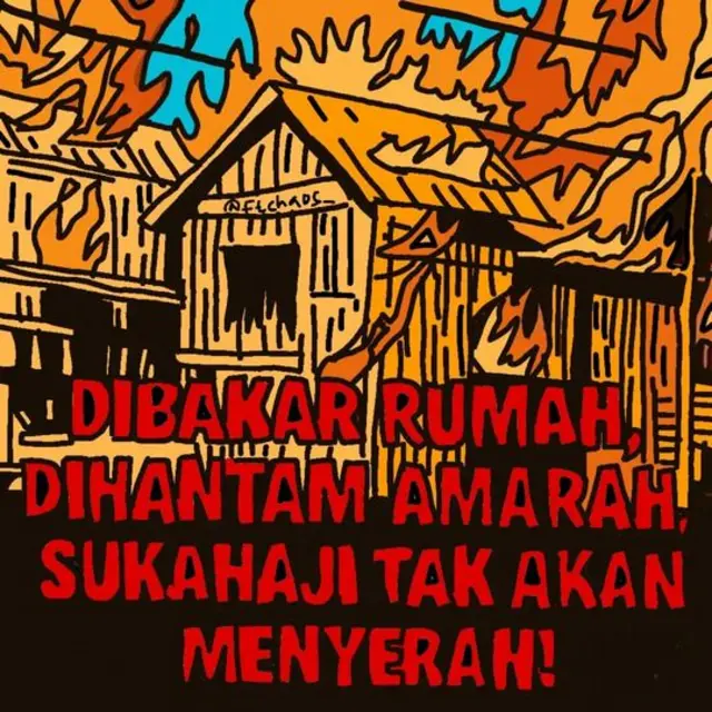 Poster, sukahaji melawan, bandung