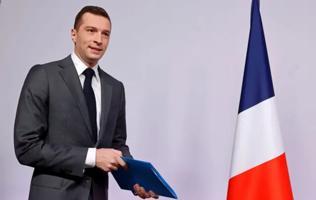 Jordan Bardella, président du RN