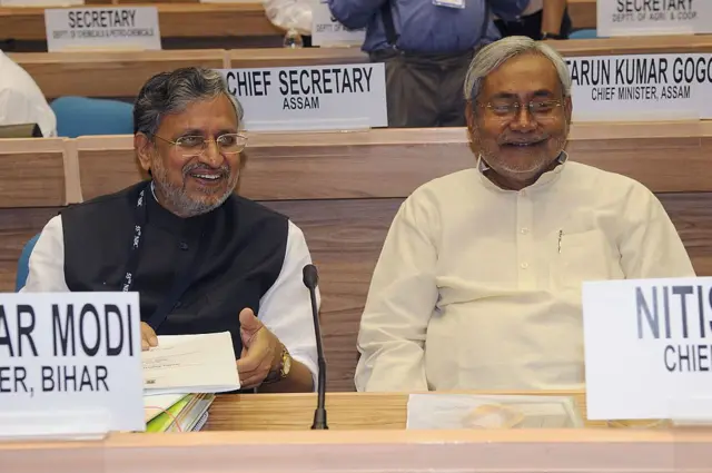 नीतीश कुमार और सुशील कुमार मोदी