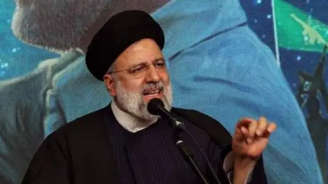 الرئيس الإيراني إبراهيم رئيسي 