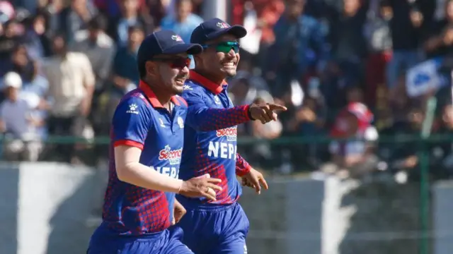 रोहित पौडेलको कप्तानीमा रहकेो नेपाली टोलीले महत्त्वपूर्ण सफलता पाइरहेको छ 