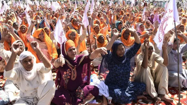 ਪੰਜਾਬ ਵਿੱਚ ਹੋਏ ਕਿਸਾਨ ਅੰਦੋਲਨ ਦੀ ਤਸਵੀਰ