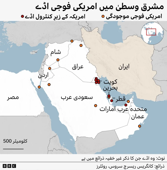 امریکہ، برطانیہ، فوجی اڈے