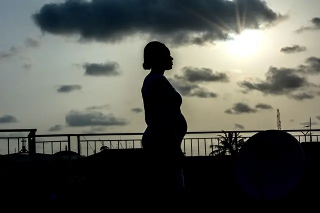 Pregnant woman, Lagos, Nigeria