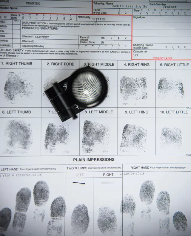 fingerprint investigation