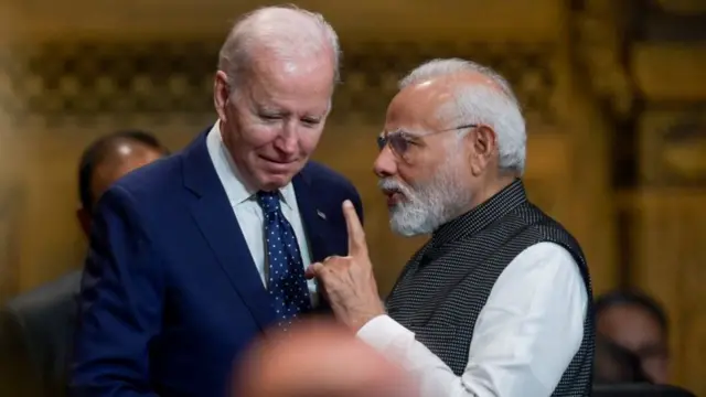 బైడెన్‌తో మోదీ