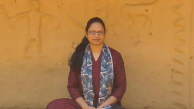 गोंडी आर्टिस्ट माधवी मेरावी