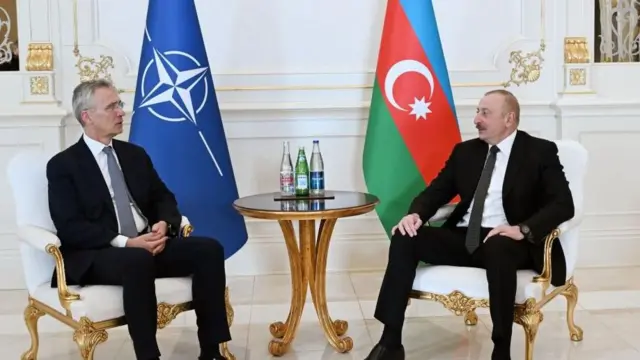Əliyev və Stoltenberg