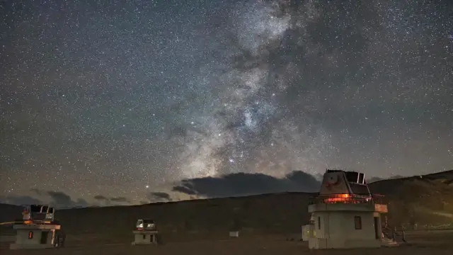 हानले की तारों से सजी रात