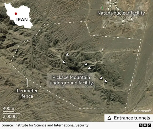 
Picha inaonyesha kituo cha nyuklia cha Natanz
