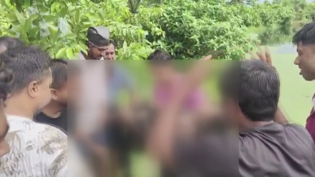 পুকুর থেকে কিশোরীর দেহ উদ্ধার করেন স্থানীয় বাসিন্দারা