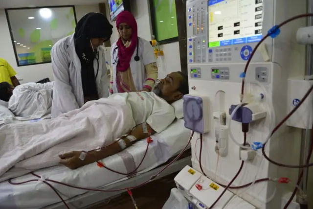 ဘင်္ဂလားဒေ့ရှ်၊ ကျောက်ကပ်ရောဂါ