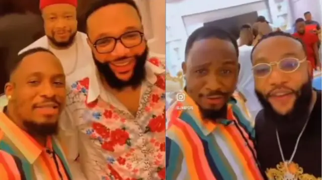 Photo gosiri Jnr Pope na E money nakwa Kcee