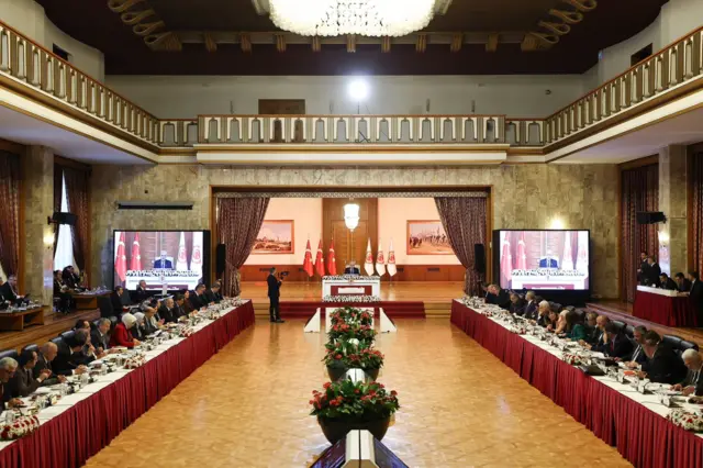 Milli Dayanışma, Kardeşlik ve Demokrasi Komisyonu son olarak 4 Aralık'ta TBMM Başkanı Numan Kurtulmuş'un başkanlığında toplanmıştı