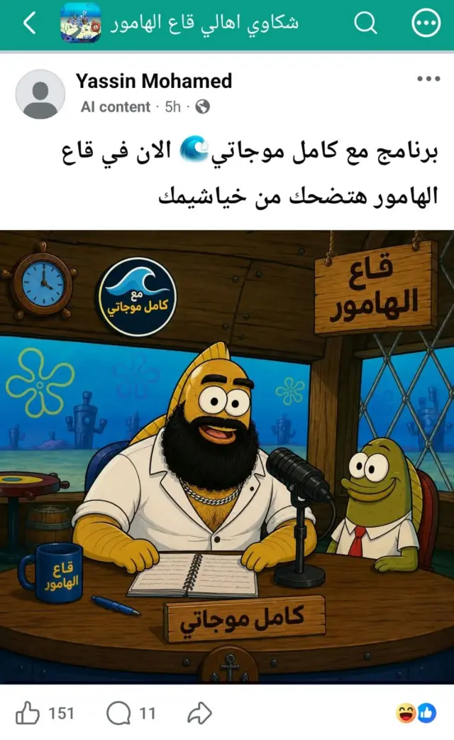 منشور من مجموعة "شكاوي أهالي قاع الهامور" على فيسبوك