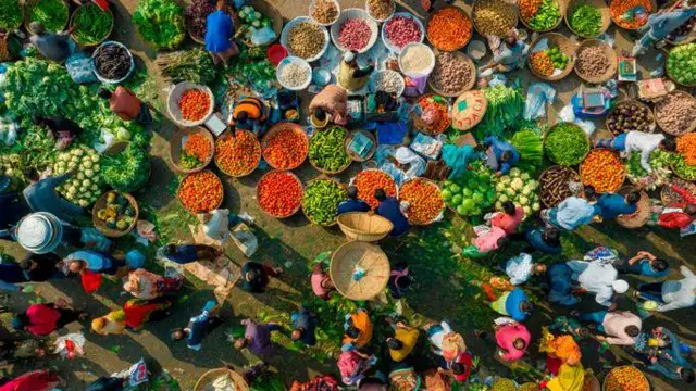 বাংলাদেশের একটি বাজার 
