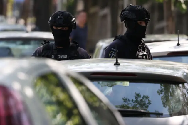 policija u beogradu, srpska policija