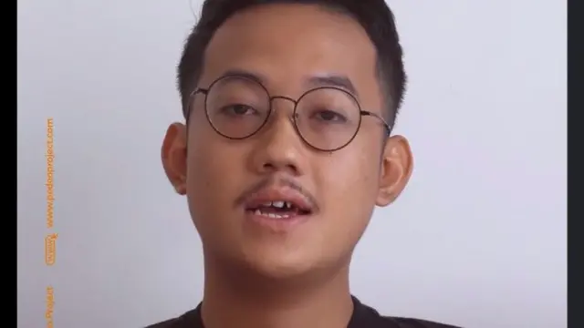 Direktur Lokataru Foundation, Delpedro Marhaen. 