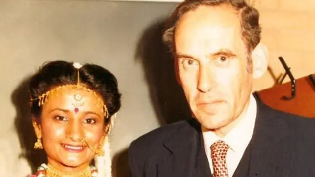 Rajna na Jeremy Thorpe siku ya harusi 