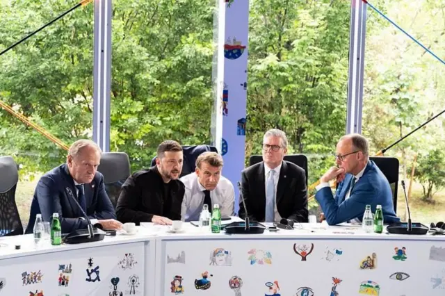 زېلېنسکي او اروپايي مشران