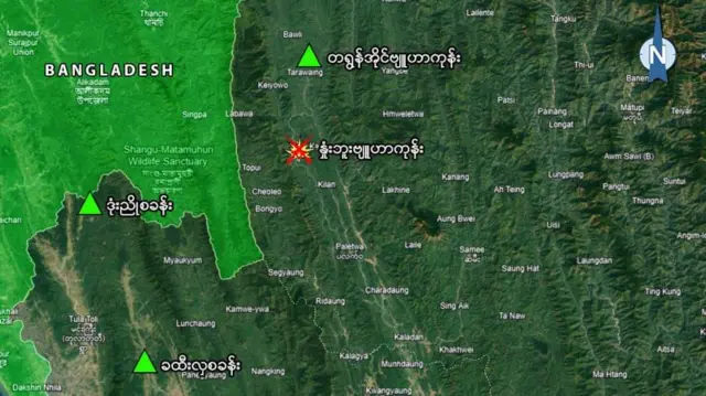 ပလက်ဝက စစ်စခန်းတွေ နဲ့ အေအေရထားတဲ့ တရွန်အိုင်စခန်း