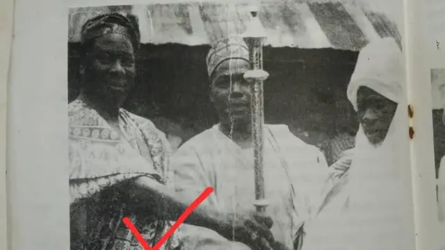 Aworan Soun to waje ati imaamu agba Ogbomoso tẹlẹ