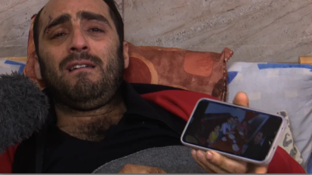 Mutum rike da waya a gadon asibiti