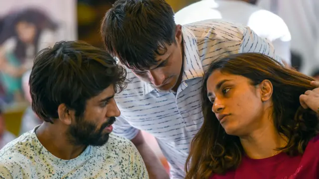 बजरंग पुनिया और विनेश फोगाट